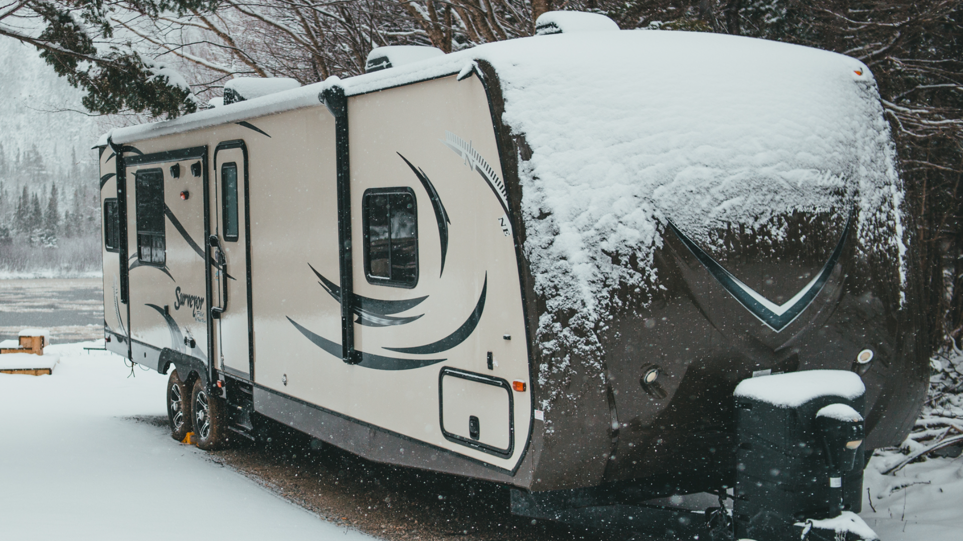 Snow Covered RV